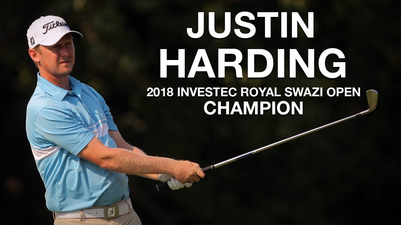 Justin Harding began his phenomenal rise up the Official World Golf Ranking in Swaziland