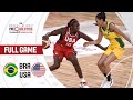 Brazil v USA - Full Game - FIBA Women's Olympic Pre-Qualifying Tournaments 2019