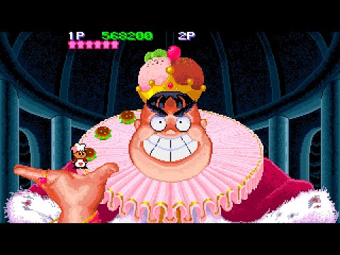 Super Burger Time Longplay (Arcade) [QHD]