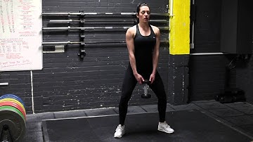 My PT Hub Exercise Library - Dumbbell Sumo Squats