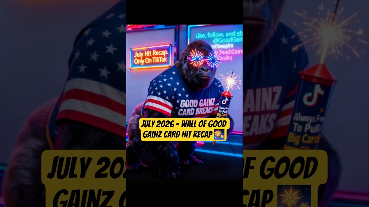 Celebrating #america250 With The July #wallofgoodgainz - 2026 Card Hit Recap #shoheiohtani #naruto