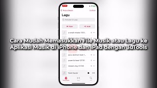 Cara Memasukkan Lagu/Musik ke iPhone dan iPad dengan 3uTools screenshot 4