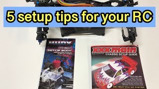 5 setup tips for your RC car