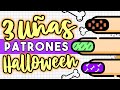 ¡FÁCILES Y VERSÁTILES! 🎃 UÑAS PATRONES HALLOWEEN