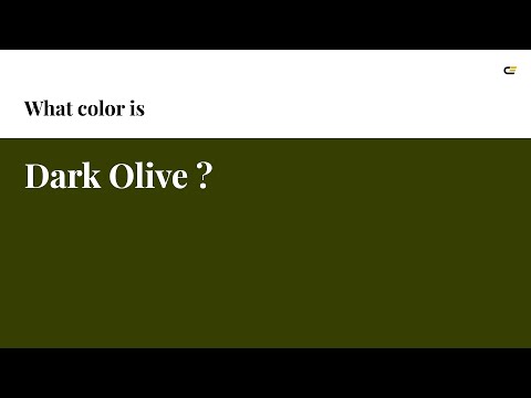 Olive Green Color Code