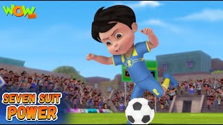 seven suit power 12 ru vir the robot boy cartoon for kids wowkidz