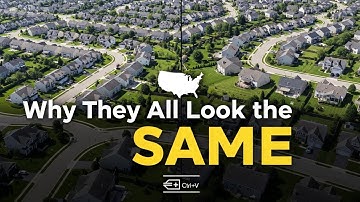 Why Every American Suburb Looks Exactly the Same | The Copy-Paste America Problem