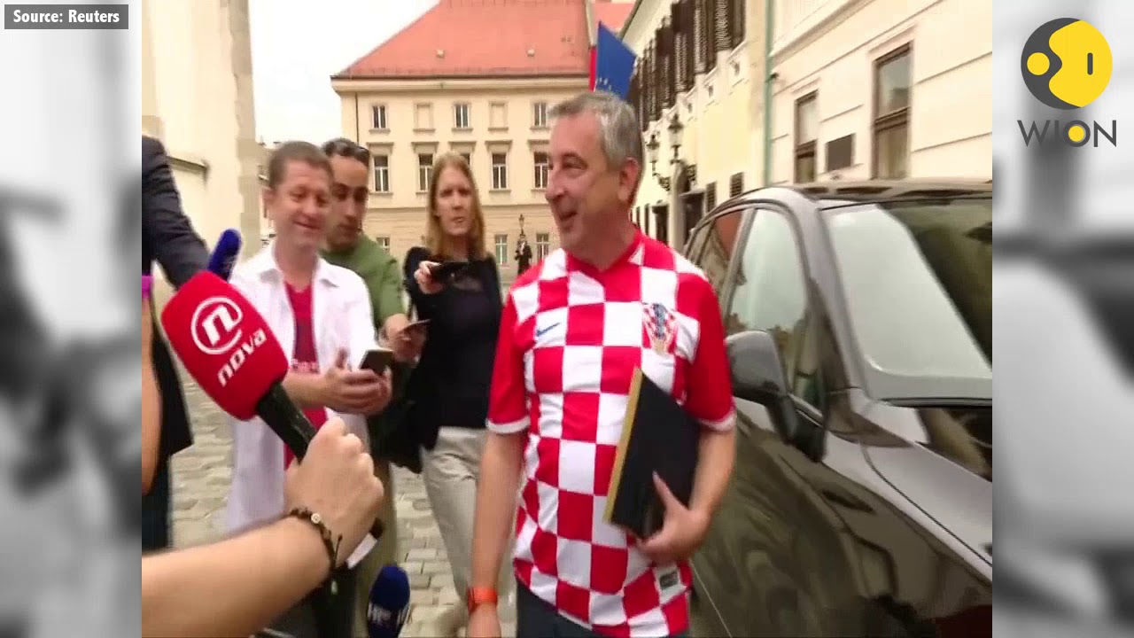 FIFA World Cup 2018: Croatia cabinet meets in soccer team jerseys