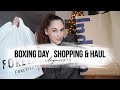 Boxing day shopping with my family! + HAUL! | Vlogmas 13