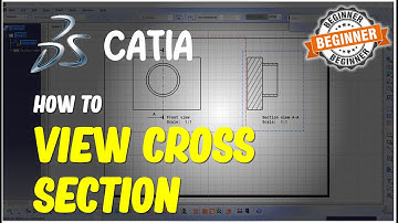 Catia How To View Cross Section