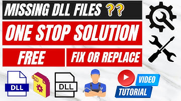 How To Fix DLL Missing Problem | Solve Error Without Any Software || DLL Files Fix
