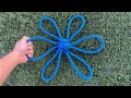 How to tie a rope Frisbee