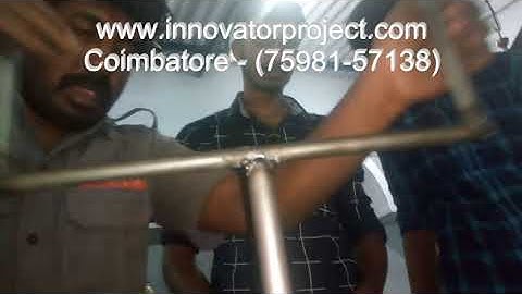 Bench tapping machine -Diploma mechanical low cost project / diploma students synopsis abstract free