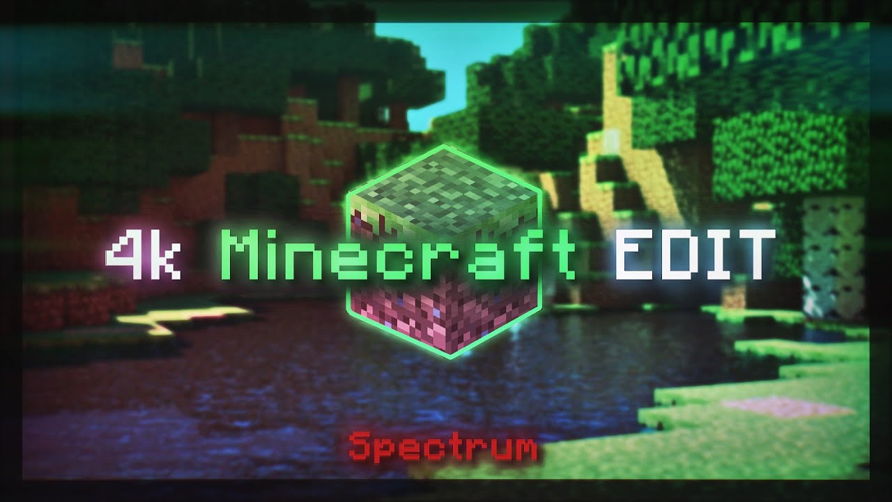 4k Minecraft cinematic edit - YouTube