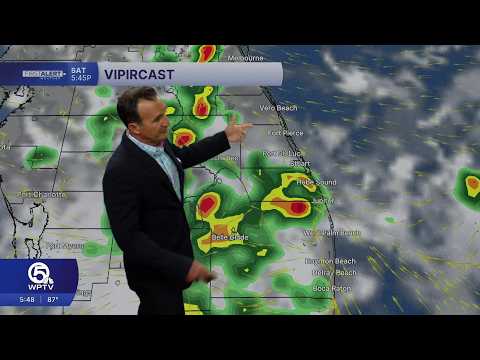 WPTV First Alert Weather forecast for Evening of Friday, Sept. 11, 2026