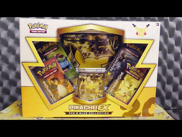 pokemon cards pikachu ex box Pikachu EX XY124 Promo | Extended Art Display Case for Pokemon Card