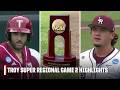 Troy Trojans vs. Little Rock Trojans | Super Regional Highlights | ESPN College Baseball