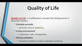 Chapter 10 Long Term Care HSA 6103 Lecture