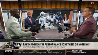 FIRST TAKE | Ravens’ defense is LEGIT or just a FLUKE - McCourty on Baltimore’ preseason Wk 1 win