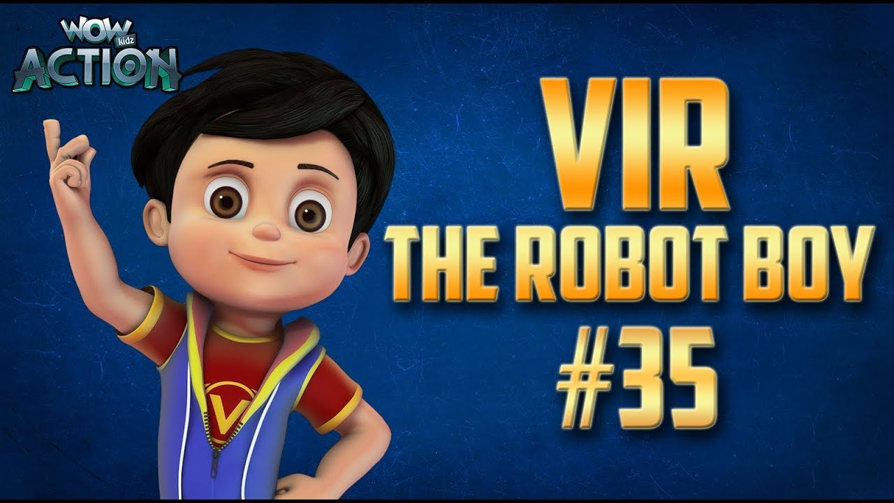Download Vir: The Robot Boy | Hindi Cartoon Compilation For Kids |  Compilation 35 | WowKidz Action 