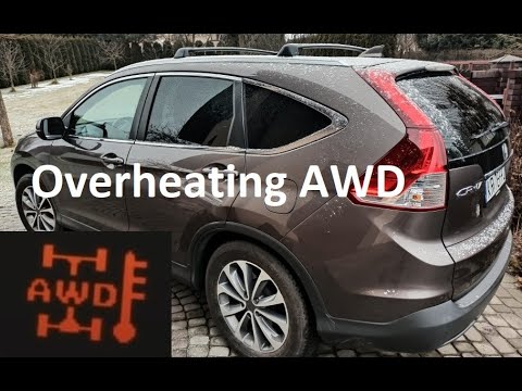 Overheating AWD system - Honda CR-V & Mazda CX-5. How to change oil in
