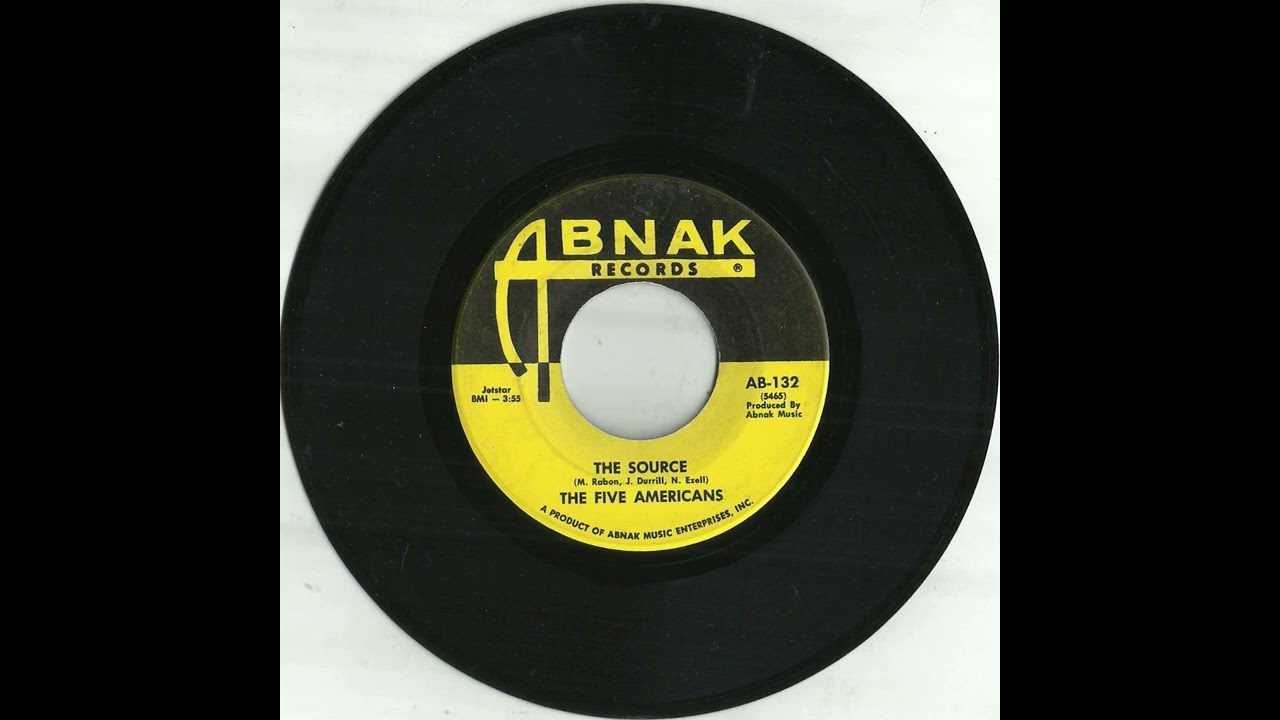 The FIVE AMERICANS - The Source (1968) [Non-LP  45 rpm]