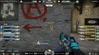 IBP Invite Spring CS:GO 2017 - Optic Gaming vs Cloud9 - Map 1 - FINALS