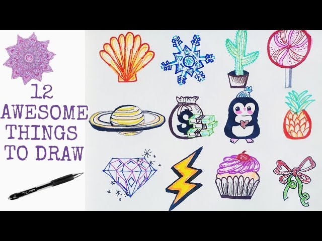 12 Easy Things To Draw For Kids