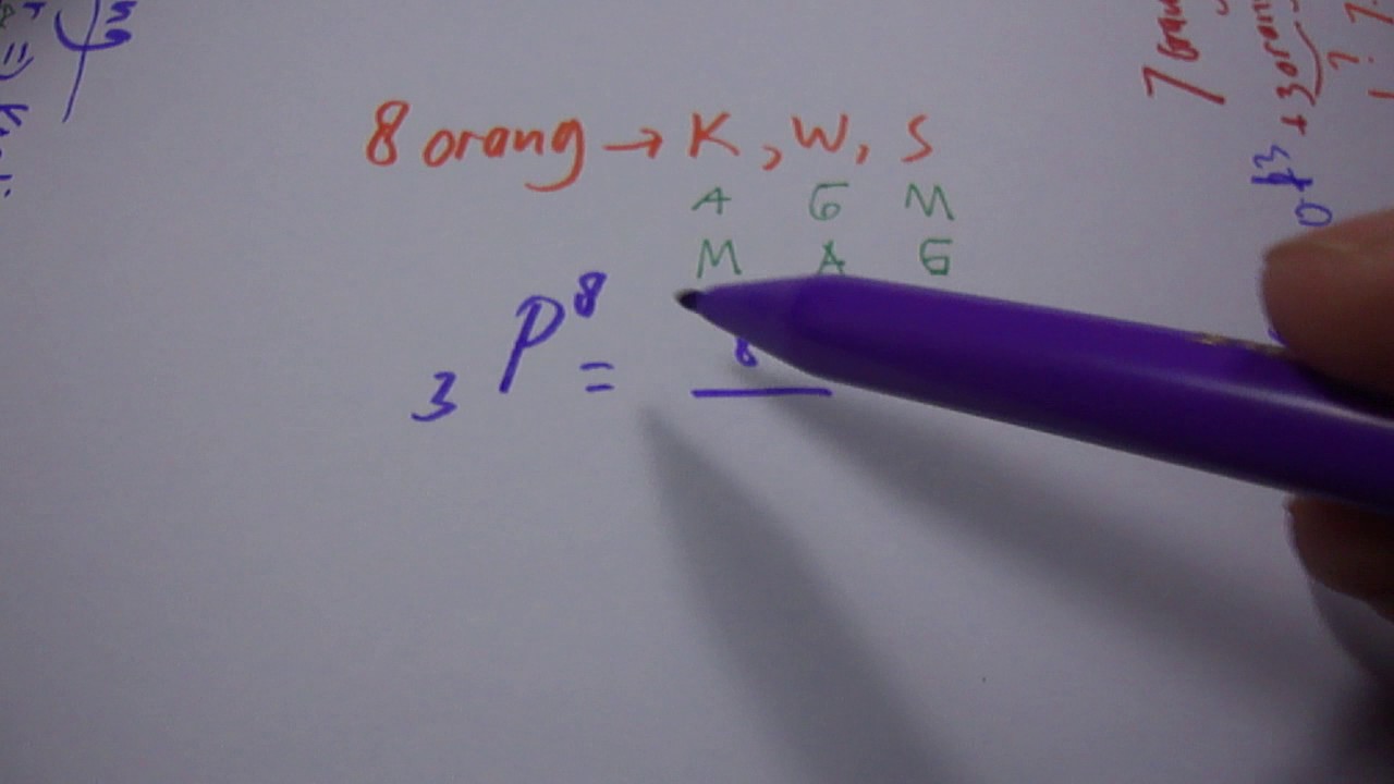 Matematika Diskrit Permutasi Kombinasi Youtube