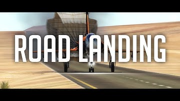 DCS - Mirage 2000 Emergency Landing on a Road