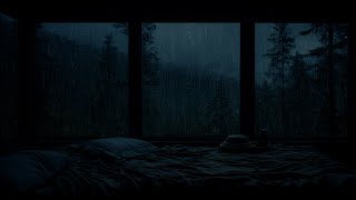 Rain Falling Outside the Window, Nature's Symphony Lulls You to Peaceful Sleep