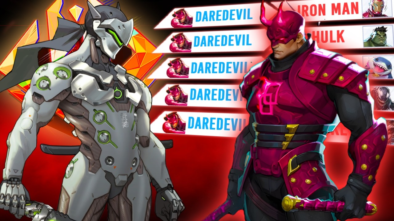 WHEN a GENJI MAIN plays DAREDEVIL | Marvel Rivals