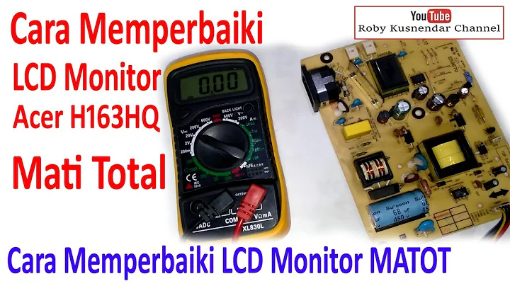 Acer LCD Monitor, Total Dead