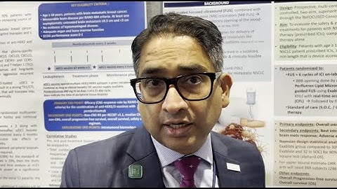 [STO Spotlight] Unedited Manmeet Ahluwalia discusses LIMITLESS - a trial in NSCLC brain mets