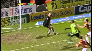 Bradford City 3 Aston Villa 1 8th January 2013 BBC Highlights