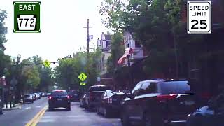 20210721 #2 Pennsylvania route 501 southbound #2 & route 772 eastbound #1