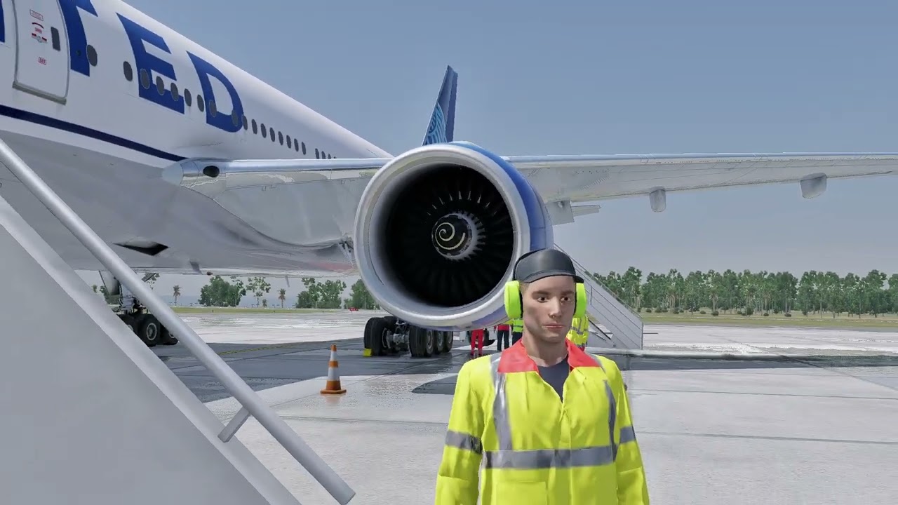 X-Plane 12 Flightfactor B777-200 ER MAURICE BISHOP INTL-MATECANA TGPY-SKPE