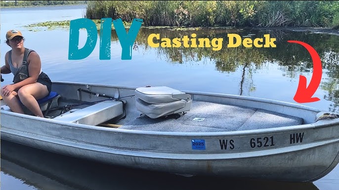 Aluminum Boat Casting Deck Install!!! -- COMPLETE DIY Project 