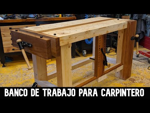 COMO HACER UN BANCO DE TRABAJO DE MADERA 