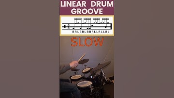 Try This Fun Linear Drum Groove – Perfect for All Levels