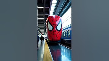 Imagine your daily commute on THIS train... 🕷️
