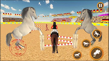 Jumping Horse Race Show 2020 Gameplay Walkthrough (Android,iOS) - Part 1 BUG