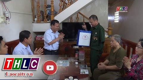 Các đồng chí lãnh đạo tỉnh thăm, tặng quà các gia đình chính sách| THLC