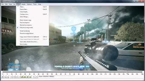 VirtualDub tutorial 2   Speed up Slow down video