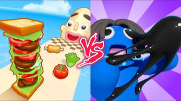 Sandwich Runner VS Venom Run 3D - All Levels SpeedRun Gameplay Android iOS Ep2