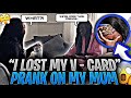 "I LOST MY V CARD TO MY BESTFRIEND" PRANK ON MY MUM😳 **She almost cried**