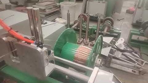 Copper Wire Rolling Machine Video