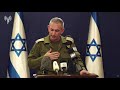 A Briefing by IDF Spokesperson RAdm. Daniel Hagari.