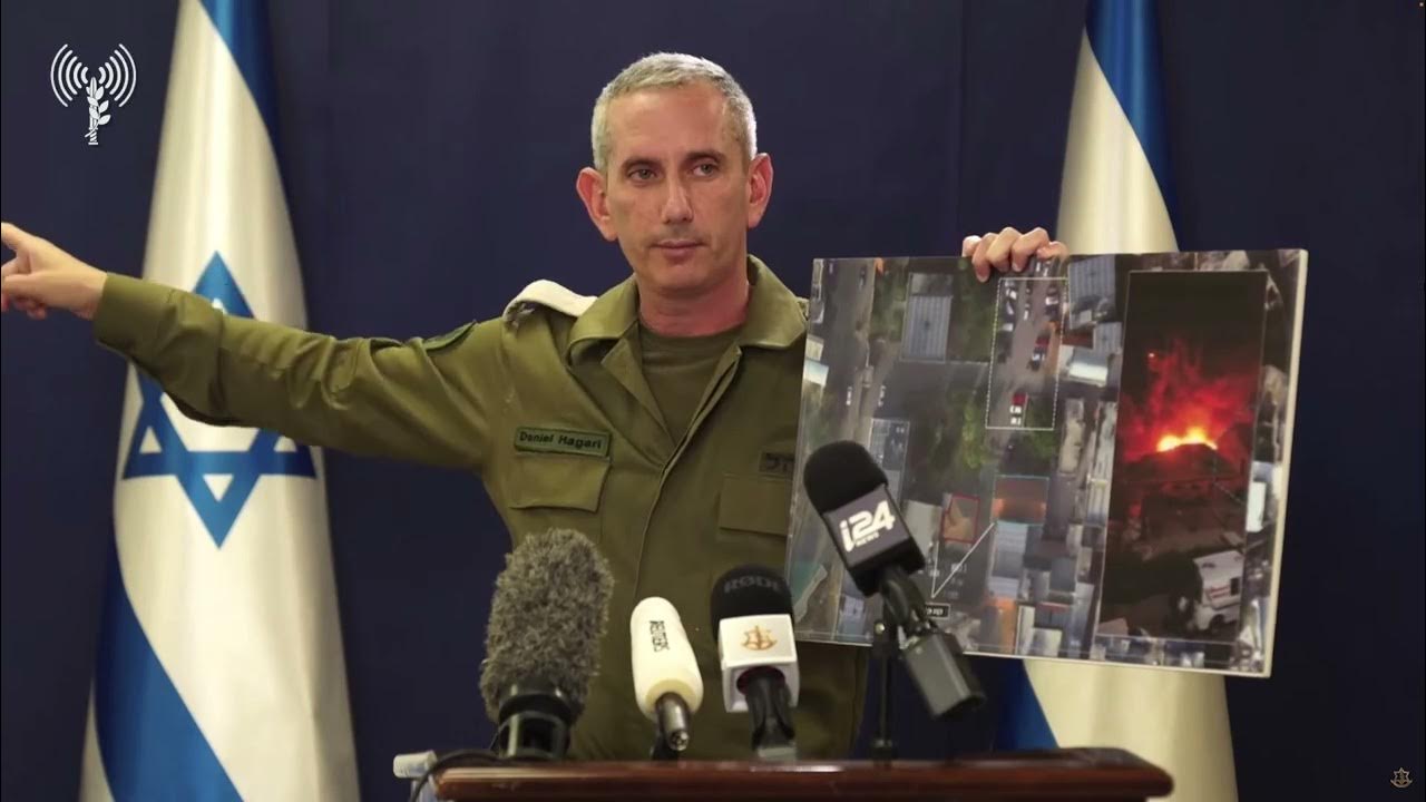 A Briefing by IDF Spokesperson RAdm. Daniel Hagari. - YouTube
