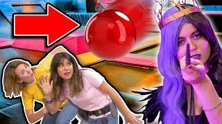 SNEAKING Into Evil Lair! MAGICAL Obstacle Course Challenge!